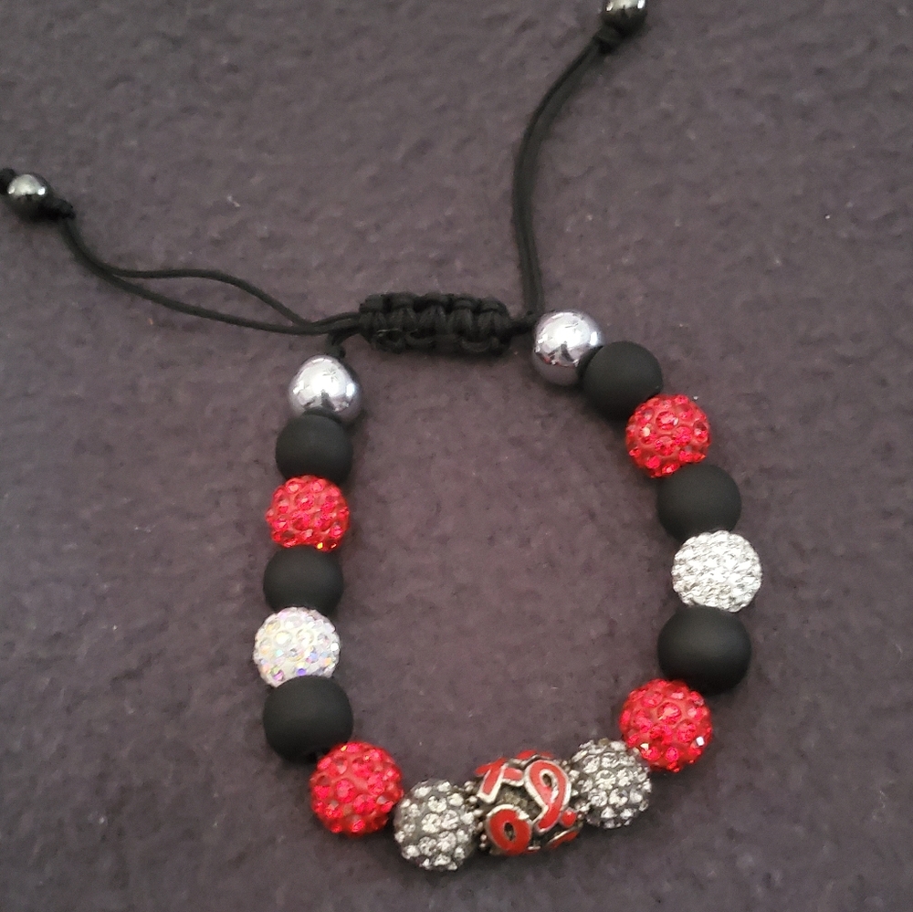 Handmade drawstring bracelet